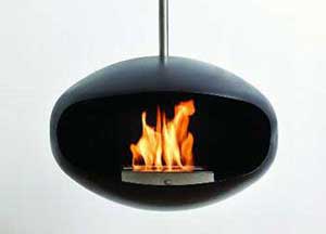 Aeris Black Hanging Bio-fuel unit